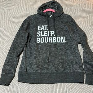 Independent Trading Co Hoodie Eat Sleep Bourbon Repeat